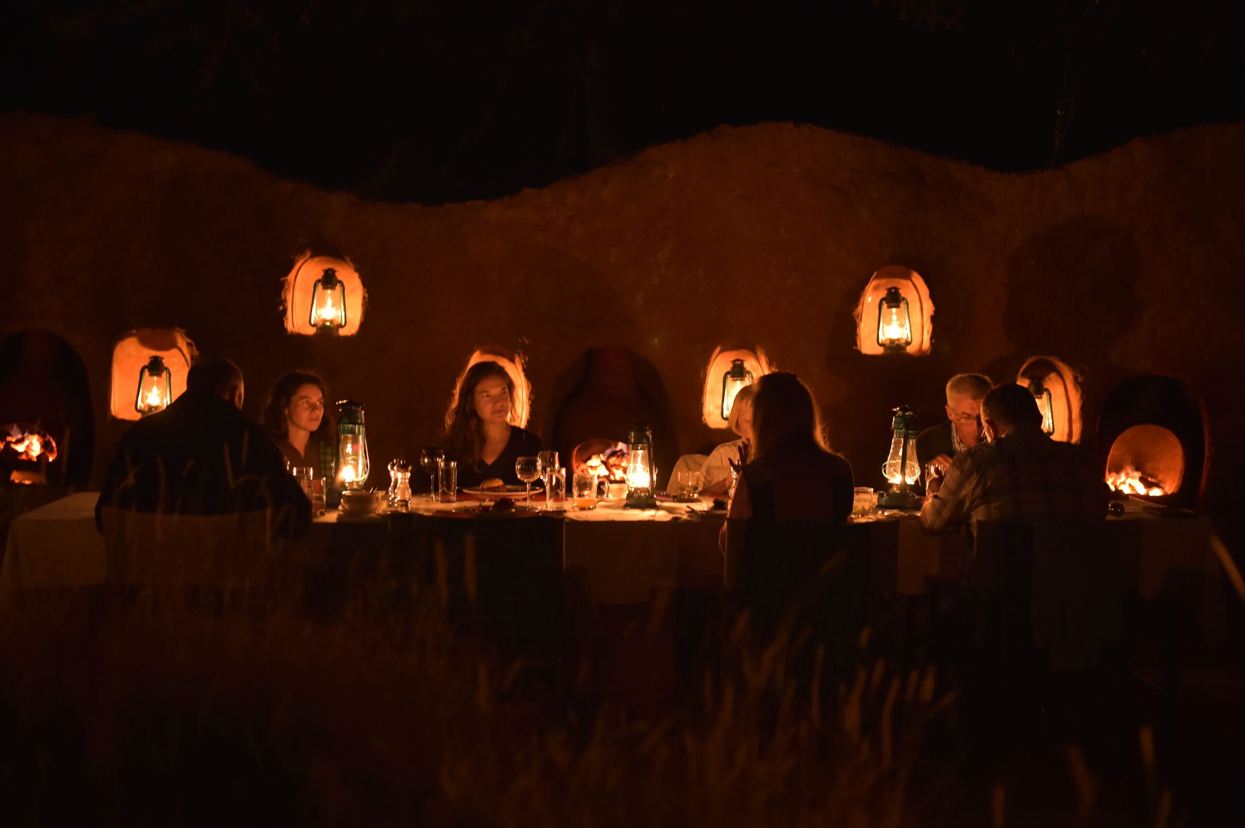 Dinner at Lewa House