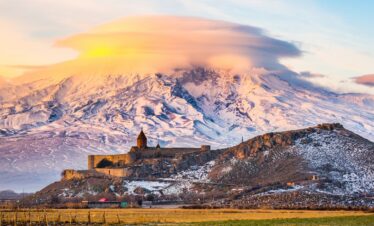 Khor Virap Monastery and Mount Ararat
