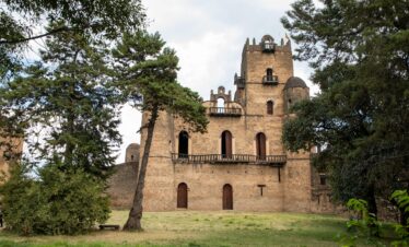 Fasil Ghebbi Castle in Ethiopia